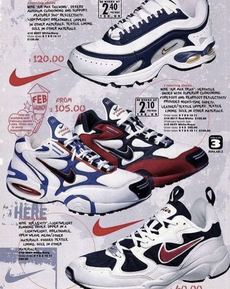 90s Nike Shoes, 90s Sneakers, Nike Essentials, Everyday Sneakers, Nike Ad, Blog Design Inspiration, 90s Hiphop, 90s Hip Hop Fashion, Nike Retro