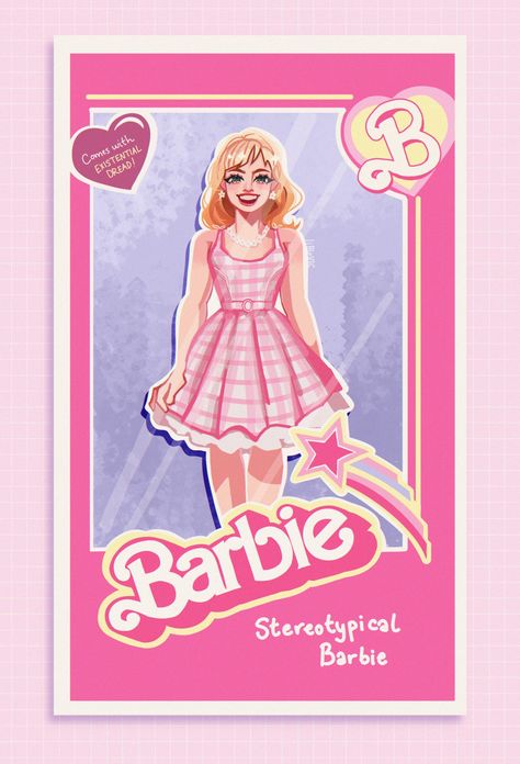 Barbie Poster, Dolls Printable, Barbie Games, Bottle Gift Tags, Barbie Box, Barbie Cartoon, Art Appliqué, Im A Barbie Girl, Barbie Movie