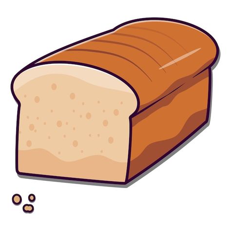 Free Vector | Free vector toasted bread slice cartoon sticker Bread Art Design, Bread Graphic, Cartoon Bread, Bread Vector, Bread Sticker, Date Bread, Bread Clip, Bread Art, Toasted Bread