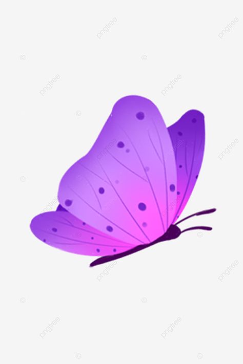 Purple Butterfly, Dragonflies, Butterflies, Purple