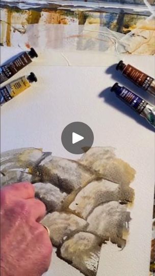 123K views · 1.2K reactions | Old credit card + Aquafine Watercolours = fun rock painting by Charles Evans

#DalerRowney #AquafineWatercolour #WatercolourArtist #ArtFeed #ArtSupplies... | By Daler-RowneyFacebook Watercolour Lessons, Watercolor Lessons, Rock Painting, Art Canvas, Painting Ideas, Painted Rocks, Watercolor Painting, Art Ideas, Watercolor Paintings