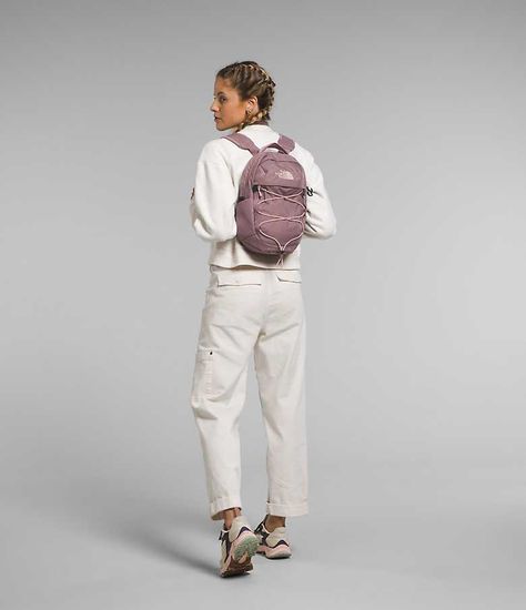 Borealis Mini Backpack | The North Face Mini Northface Backpack, The North Face Backpack Aesthetic, North Face Mini Backpack, Mini Backpack Outfit, Northface Backpacks, The North Face Borealis, North Face Borealis, Adventure Camp, Work Backpack