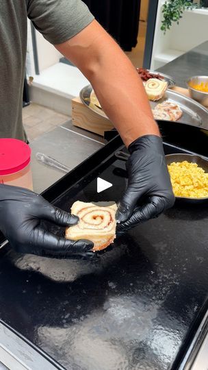 25K views · 292 reactions | Cinnamon Roll Pancake Sandwich | Cinnamon Roll Pancake Sandwich! The ultimate morning indulgence 🥞☕ | By Chefclub NetworkFacebook Cinnamon Roll Pancakes, Cinnamon Rolls, Cinnamon, Pancakes, Sandwiches, Rolls