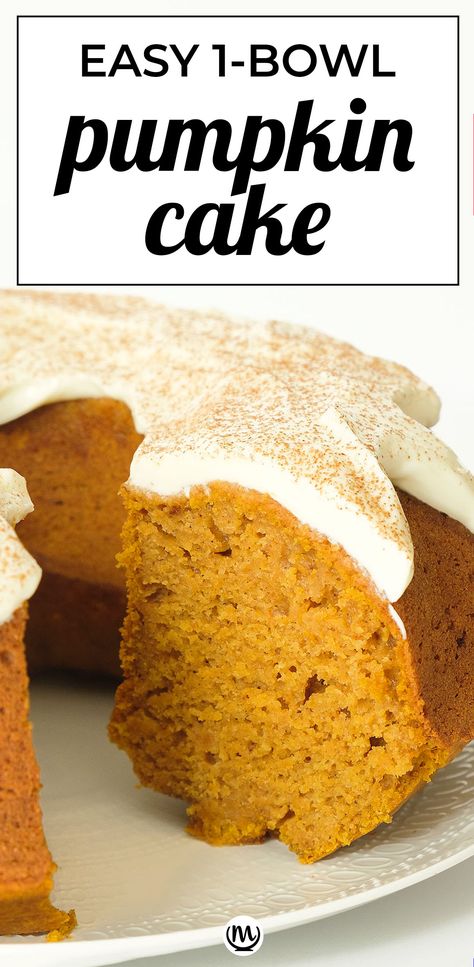 This is my super easy recipe for pumpkin bundt cake! It's moist, lightly spiced, versatile, and absolutely perfect for dessert and afternoon tea. #pumpkinrecipes #cakes #bundtcakerecipes #dessertrecipes #dessertrecipeseasy #1bowlcake #easycakerecipes Gluten Free Pumpkin Bundt Cake, Healthy Pumpkin Bundt Cake, Keto Pumpkin Bundt Cake, Callas Clean Eats Pumpkin Cake, Paleo Pumpkin Bundt Cake, Bundt Cake Pumpkin Shape, Easy Pumpkin Cake, Pumpkin Bundt Cake Recipes, Pumpkin Spice Tea