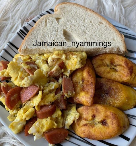 Good eats’s Instagram post: “#kidsrequest #requestgranted #breakfast #morning #sausage #eggs #plantain #bread #foodporn #foodpics #foodpost #foodpic #instagram…” Jamaica Breakfast, Plantain Bread, Jamaican Breakfast, Food Babe, Food Pictures, Good Eats, Jamaica, Bread, Meat