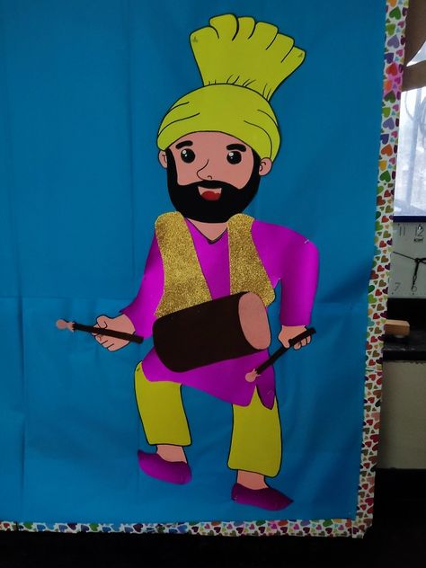 Lohri board in making Lohri Drawing For Kids, Punjabi Cartoon, Soft Board Decoration, Cartoon Pic, Soft Board, Baby Boy Outfits Swag, Happy Lohri, Board Decoration, School Related