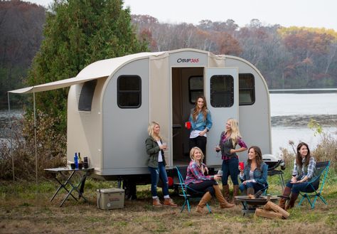 All-Terrain Camper Trailer Expands Into 100 Sq. Ft Cabin Pop Up Trailer, Tiny Camper, Outdoor Shelters, Off Grid Cabin, Off Grid Solar, Pop Up Camper, Gas Mileage, Camper Trailer, Adventure Gear