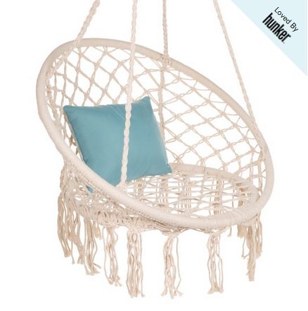 Best Choice Products Handmade Rope Hammock w/ Tassels – Beige – kextanles Macrame Hammock Chair, Macrame Hanging Chair, Macrame Hammock, Macrame Swing, Hanging Chairs, Rope Hammock, Hammock Stands, Hanging Hammock Chair, Swing Chair