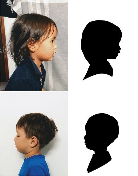 How To Make Silhouette, Portrait Sillouette Art, Self Portrait Silhouette, How To Make A Silhouette Portrait, Diy Sillouette Art How To Make, Silhouette Preschool Crafts, How To Make Silhouette Pictures, How To Paint A Silhouette Person, How To Draw Sillouhette