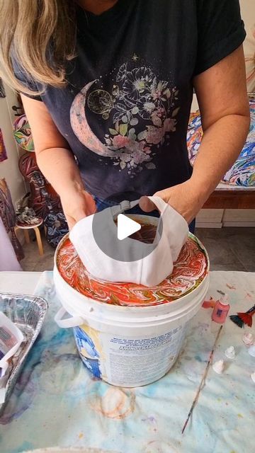 Bronwyn Rayner on Instagram: "Water Marbling caps is really fun, I loved the orange patterns on this one that I did a while ago now. Hopefully I'll find the time to do more soon. Prep fabric with alum 🙌" Orange Patterns, Water Marbling, Marble Painting, Orange Pattern, Marbling, Do More, Marble, Orange, Water