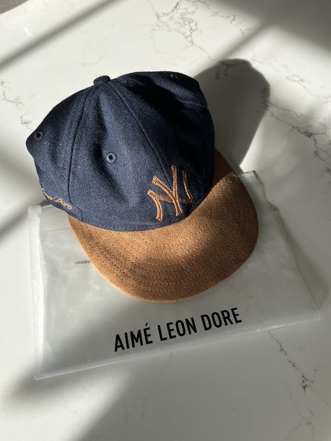 New Era Aime Leon Dore Yankees New Era Melton Wool chianstitch hat | Grailed Aime Leon Dore Hat, Merch Inspiration, Leon Dore, Brand Ideas, Aime Leon Dore, Vintage Cap, Golfers, Men's Accessories, Hat Cap