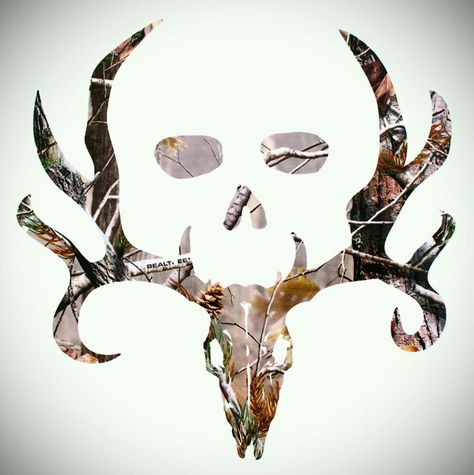 Bone Collector Hunting Tattoos, Hunting Decal, Harley Davidson Tattoos, Bone Collector, Country Tattoos, Deer Tattoo, Awesome Tattoo, Bow Hunting, Picture Tattoos