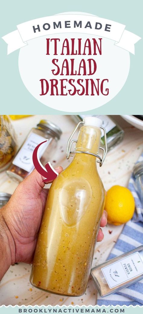 Zesty Italian Dressing Recipe, Italian Salad Dressing Homemade, Italian Dressing Recipe, Low Carb Salad Dressing, Keto Salad Dressing, Italian Dressing Recipes, Keto Italian, Marinate Chicken, Salad Lettuce