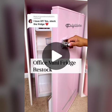 TikTok · Micah│DIY│Organization | ASMR Mini Fridge Organization Ideas, Mini Fridge Organization, Organizing Hacks, Fridge Organization, Mini Fridge, Now What, Diy Organization, Organization Hacks, I Promise