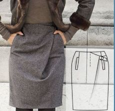 Skirt Sewing Pattern For Women (Sizes 36-46 Eur) - Do It Yourself For Free Free Skirt Patterns For Women, Skirt Patterns Sewing Free, Free Sewing Patterns For Women, Skirt Sewing Pattern Free, Women's Sewing Patterns, Sewing Patterns For Women, Skirt Pattern Free, Sewing Patterns Free Women, Burda Sewing Patterns