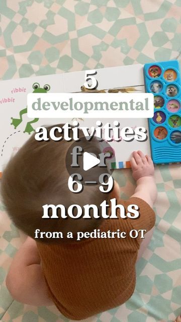 Marissa Penny, M.S., OTR/L on Instagram: "Developmental activities should be simple and easy to integrate into your baby’s daily routine! 🙌🏻 These are all things that can be done DAILY with your baby that have TONS of benefits! 

If you are feeling overwhelmed with what to do with your baby, please let this be a reminder that it doesn’t need to be a Pinterest-perfect activity. Let’s take it back to the basics 👏🏼 

👋🏼 hi! I’m Marissa. I’m a pediatric occupational therapist specializing in early intervention (birth-3). I help families support their baby’s development in ways that are easy to manage within their routines and simple to set up. 

I’ve been enjoying this play mat from @tokimats ! It’s such a well-made mat with a beautiful pattern! Check them out! 💕

#pediatricot #occupati Developmental Activities, Baby Activity Mat, Baby Activity, Mommy Time, Activity Mat, Development Activities, Early Intervention, Family Support, Baby Tips