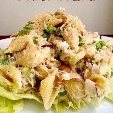 Tuna Noodle Casserole Pasta Salad – A Kitchen Hoor's Adventures Tuna Noodle Salad, Casserole Pasta, Resep Pasta, Salads Pasta, Tuna Salad Pasta, Tuna Noodle, Tuna Noodle Casserole, Tuna Casserole, Tuna Pasta