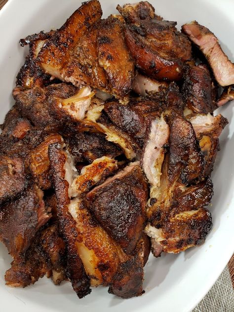 Ribs In Instant Pot, Ribs In Oven, Jerk Pork, Jamaican Cuisine, Jamaican Dishes, Caribbean Cuisine, Jerk Seasoning, Ribs On Grill, Pork Recipe