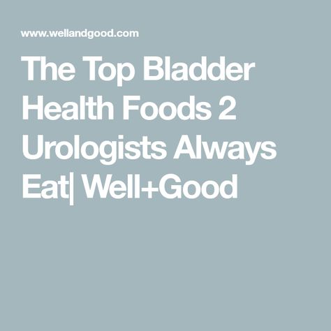 Bladder Health Foods, Foods For Bladder Health, Calming Food, Bladder Health, Homemade Trail Mix, Best Drinks, Urinary Health, Foods And Drinks, Health Video