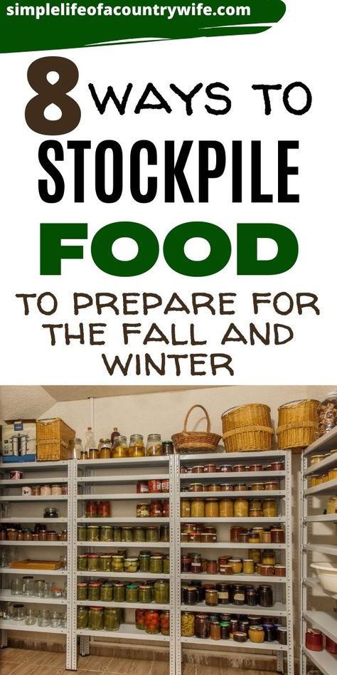 Summer is the best time to start stockpiling food so that you can save money and avoid excessive trips to the grocery store in the coming months. Stockpiling Food, Stockpile Food, Budget Meal Prep, Grocery Savings, Cheap Food, Frugal Meals, Cheap Eats, Budget Friendly Recipes, Saving Ideas