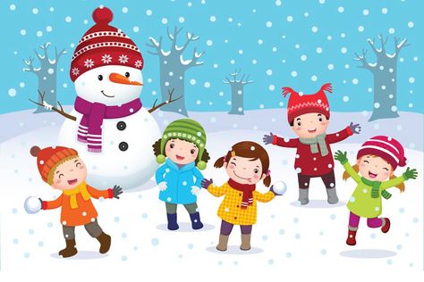 Winter Activities for Kids in the Sacramento Area Winter Season Images, Winter Activities For Kids, Winter Pins, Kids Outdoor Play, Winter Clipart, Winter Illustration, Winter Images, Children Images, Winter Kids