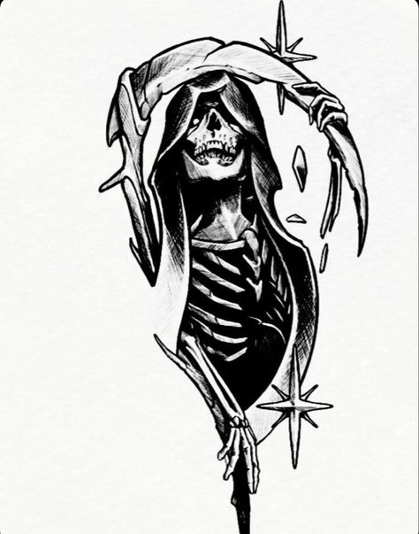 #tattoo #tattoos #inked #tattooart #tattooed #tattooideas #tattoodesign #tattooinspiration #tattoosleeve #tattooflash #inkedgirls #tattooedwomen  #InkLaughs  #TattooFails Grim Reaper Tattoo Simple, Grim Reaper Tattoo Designs Drawings, Executioner Tattoo, Reaper Tattoo Designs, Tattoos Hidden, Miniature Tattoos, Grim Reaper Drawing, Reaper Drawing, Grim Reaper Tattoo