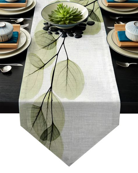 Modern Tablecloth, Modern Table Runner, Table Runner For Wedding, Cake Floral, Table Rose, Cheap Table, Modern Table Runners, Long Dining Table, Table Flag