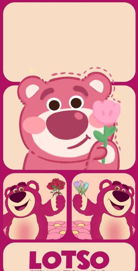 Story Wallpaper Aesthetic, Lotso Toy Story Wallpaper, Toy Story Wallpaper, Lotso Toy Story, Story Wallpaper, Cute Funny Pics, Tattoo Photography, Bunny Wallpaper, Flowers Photography Wallpaper