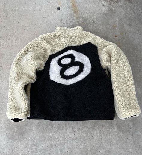 Non Fashion Grail, Fashion Grails, Stussy Fleece, Cotton Coat Men, American Street Fashion, Streetwear Mode, Harajuku Outfits, Cotton Coat, No 8