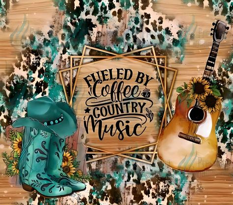 Guitar Country, Cricut Projects Easy, Wallpaper Vinyl, Sublimation Ideas Projects Inspiration, Love Pink Wallpaper, Vinyl Tumblers, Sublimation Ideas, Girls Tumbler, Custom Tumbler Cups