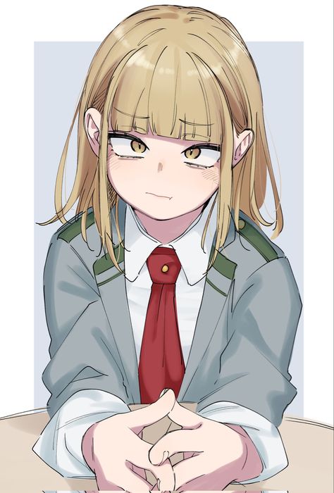 Hime Cut Long Hair, My Hero Academia Uniform, Cut Long Hair, Hime Cut, Hairstyle Blonde, Toga Himiko, 2160x3840 Wallpaper, Ochako Uraraka, Hero Girl