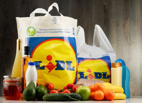 Budget-Friendly Reasons to Start Shopping at Lidl | Eat This, Not That! Frozen Fruits, Oat Milk, Eating Plans, Shopping Hacks, Grocery Store, Budget Friendly, Coca Cola, Healthy Snacks, Budgeting