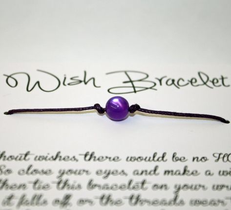 Relay For Life Wish Bracelet - Fundraising / Gift Pack of 20 bracelets on cards - Ready Go with Free Unique Fundraisers, Easy Fundraisers, Seed Bead Bracelet Patterns, Blessing Bracelet, Valentine Wishes, Diy Bracelets Tutorials, Hemp Bracelets, Relay For Life, Beaded Bracelet Patterns