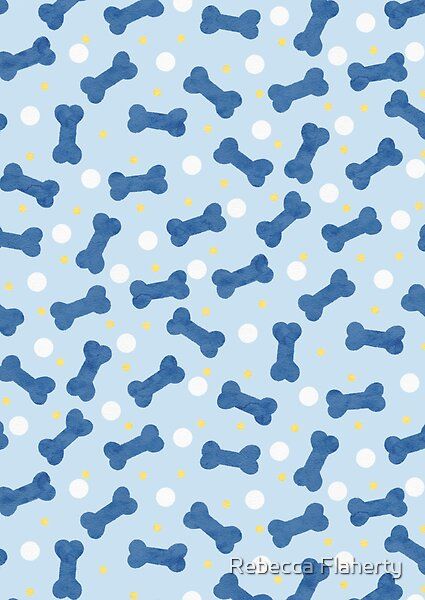 Dog With Bone Illustration, Dog Bone Wallpaper, Dog Bone Pattern, Paw Print Background, Collage Wallpapers, Bone Pattern, Bluey Party, Canine Tooth, Simple House Design