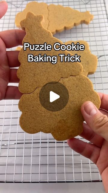 Mike | Semi Sweet Designs on Instagram: "If you’re decorating Christmas cookies that puzzle together, this is the technique I always do to ensure the pieces fit tight and close every single time.   #ChristmasBaking #CookieDecorating #ChristmasCookies #HolidayBaking #royalicingcookies #cookiedecorator" Puzzle Cookies, Cookie Puzzle, Semi Sweet Designs, Decorating Christmas Cookies, Close Instagram, Christmas Cookies Decorated, Royal Icing Cookies, Baking Tips, Holiday Baking