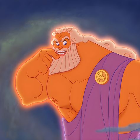 From animated Disney film, “Hercules” (1997). Zeus Disney, Hercules 1997, Hercules Disney, Disney Film, Disney Films, Hercules, Art Plastique, Steven Universe, Universe