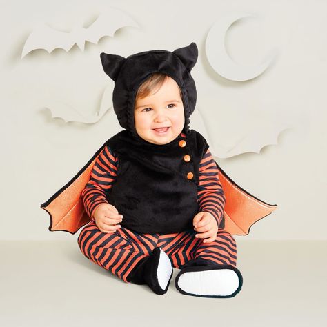 Bat Donald Duck Costume, Bat Halloween Costume, Bat Plush, Dress Up Halloween, Baby Halloween Outfits, Cow Costume, Bat Costume, Bat Halloween, Star Wars Outfits