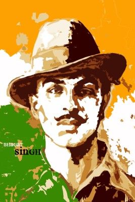 Bhagat Singh. Bhagat Singh Wallpapers, Che Guevara Art, Independence Day Drawing, Indian Flag Images, Shivaji Maharaj Hd Wallpaper, Static Nails, Indian Flag Wallpaper, Black Stiletto Nails, Bhagat Singh