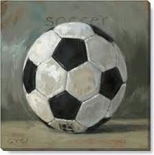 Darren Gygi, Art Football, Soccer Art, Sport Canvas, Painting Classes, Soccer Balls, Painted Canvas, Pinterest Photos, Boys Room