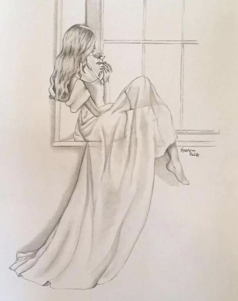 Fashion Drawing Sketches, Seni Dan Kraf, Cute Sketches, Cool Pencil Drawings, Meaningful Drawings, Art Drawings Sketches Pencil, Easy Drawings Sketches, Art Drawings Sketches Creative, Pencil Art Drawings