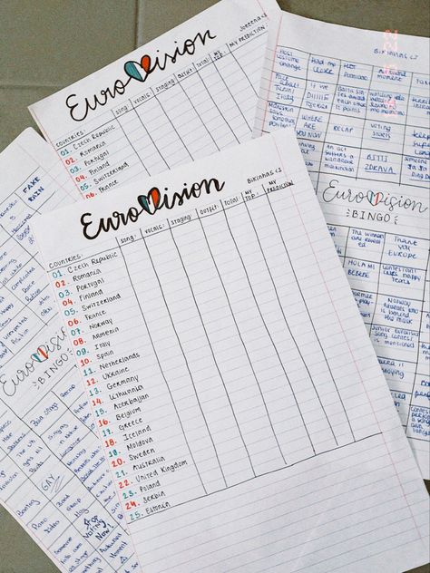 Eurovision Bingo 2024, Eurovision Themed Party, Eurovision Party Decorations, Eurovision Party Ideas, Eurovision Bingo, Eurovision Party Food, Eurovision Aesthetic, Eurovision Party, Eurovision 2024