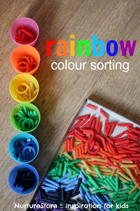 Color Sorting Activities, Maluchy Montessori, Sensory Tub, Preschool Colors, Teaching Colors, Aktivitas Montessori, Sorting Activities, Toddler Play, Toddler Learning Activities