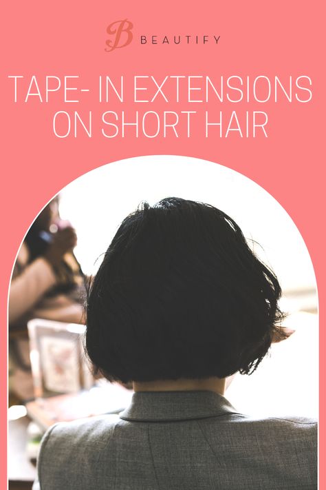 Can you use tape-ins on short hair? Is there a certain length requirement? What are the advantages? Learn all of this and more in our blog! Hair Extensions For Short Hair Tape In, Extensions On Short Hair, Super Short Pixie Cuts, Super Short Pixie, Hair Extensions Before And After, Grey Bob, Tape Ins, Hair Extensions For Short Hair, Side Part Hairstyles