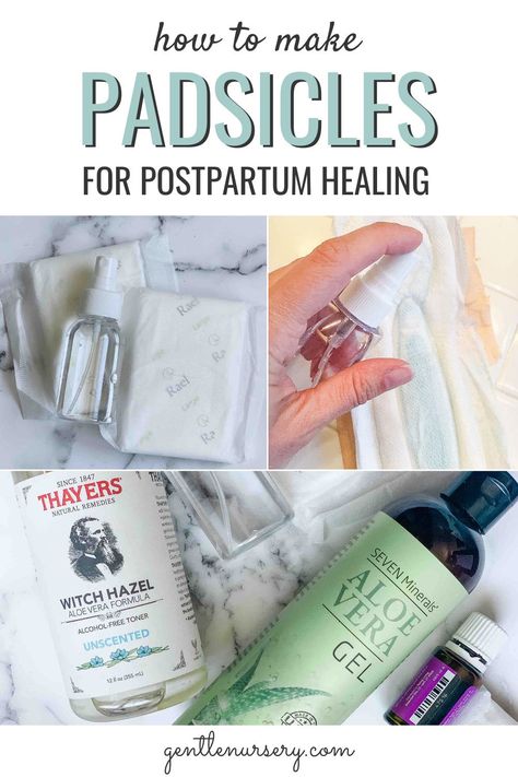 Postpartum Cold Pads, After Birth Padsicles, Diy Witch Hazel Pads, Diy Tucks Pads, After Birth Pads, Postpartum Pads Diy, Ice Pads After Delivery, Postpartum Ice Packs, Postpartum Freezer Pads