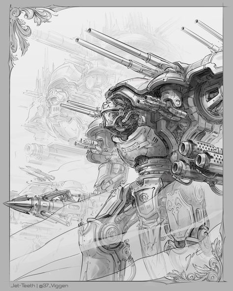 Warhammer 40k Imperial Knight Art, Warhammer 40k Titan Art, Imperial Knight 40k, 40k Knight, Imperial Knights, Adeptus Mechanicus, Space Ship Concept Art, Grey Knights, Imperial Knight