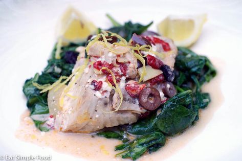 The fish in this oven baked Mediterranean style recipe is amberjack (AKA Amber Jack or Jack Fish).  If you can't find that, any white flaky fish will work. Jack Fish Recipes, Fish Fries, Fish Eat, Vacation Food, White Fish Recipes, Fish Recipes Baked, Fish Recipes Healthy, Fish Recipe, Simple Food