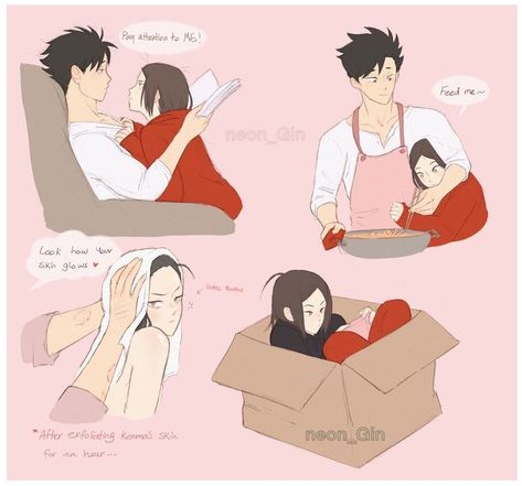 Kuroo X Kenma, Kagehina Cute, Kuroo Haikyuu, Kuroo Tetsurou, Volleyball Anime, Haikyuu Funny, Haikyuu Ships, Haikyuu Manga, Haikyuu Characters