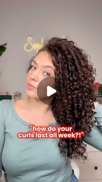 Sophie Marie on Instagram: "This is how my curls last me all week! Save if you struggle ✅

I protect my curly hair at night by using a big scrunchie and mini claw clips, pinning up the front into the back bun! I’ve been using this method for 3 years and it hasn’t failed me 💖

💬I find I get annoyed with things on my head at night which is why I’ve never really used a bonnet 🫶

💌Did this help? Send to your curlfriends to try 

#curlyhairroutine #curlyhair #curlyhairstyles #curlygirl" Curly Hair Routine, Claw Clip, Curly Girl, Hair Hacks, Scrunchies, Pin Up, Curly Hair Styles, Hair, Instagram