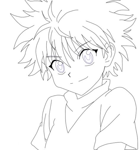 Anime Outline Drawing, Anime Character Outline, Anime Outline, Superman Drawing, Drawings To Trace, Manga Coloring Book, Anime Lineart, Color Drawing Art, Desenho Tattoo