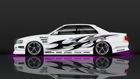 DRIFT STYLE | Streetstyle Car Decal Design Ideas, Drift Car Design, Drift Livery, Jdm Tuning, Gfx Roblox Background, Livery Design, Car Livery, Gtr Car, Car Sticker Design